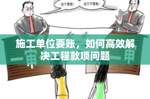 施工单位要账，如何高效解决工程款项问题