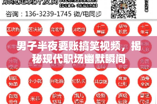 男子半夜要账搞笑视频，揭秘现代职场幽默瞬间