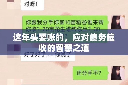 这年头要账的，应对债务催收的智慧之道